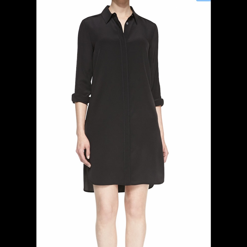 NWT Vince Long Sleeved Shirtdress